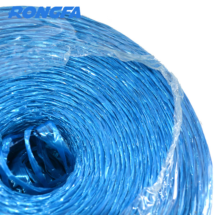 Manufacturer Twisted Polypropylene Plastic Fiber PP BINDER Twine Packaging Rope Plastic PP BINDER BINDER PLASTIC ROPE