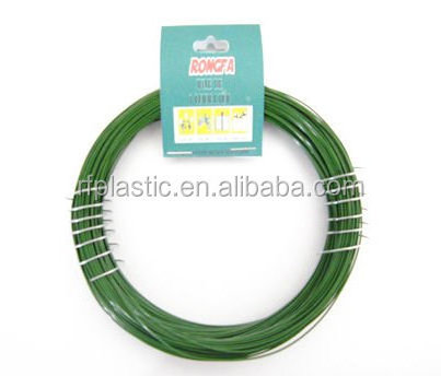 100 m colored Painted Galvanized Iron wires garden plant tie wires painted black green steel wires garden binding ties