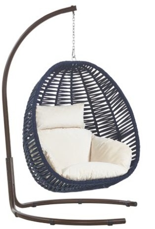 Patio Garden Swing Chair Rattan Egg Chair Terrace Wicker Indoor Outdoor Swing Chair