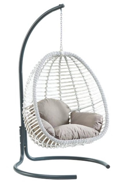 Patio Garden Swing Chair Rattan Egg Chair Terrace Wicker Indoor Outdoor Swing Chair