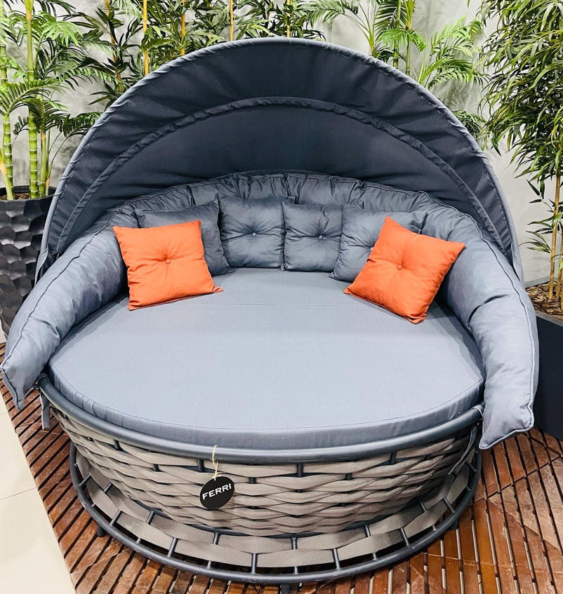 High Quality Chaise Lounge Sun Bed Hotel Home Villa Spa Garden Cabana Furniture Exclusive Outdoor Sun Lounge Pool King Day Bed