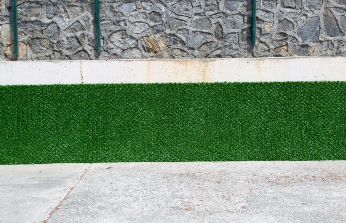 Artificial Grass Fence Wall Grass Green PVC Fence Turkey Landscaping Decoration