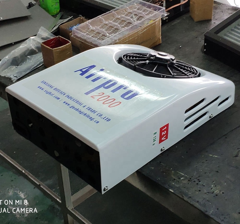 DT20F Battery Powered  cooling 2KW Split 12v  air cooler for truck cabin