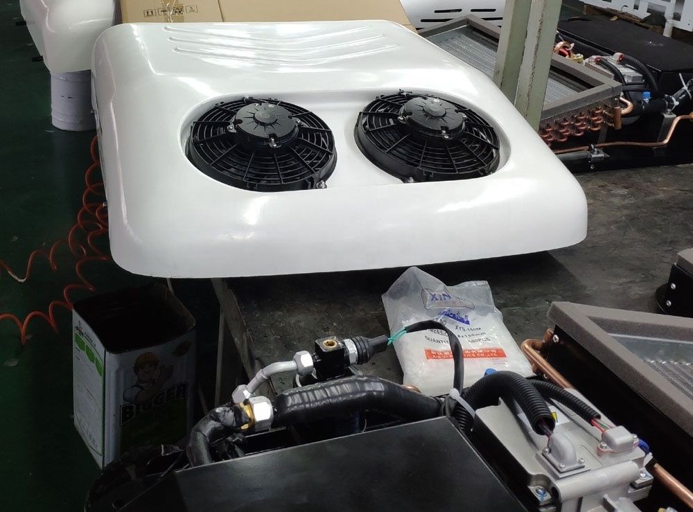 Top mount  12v air conditioner  unit   for  cargo van