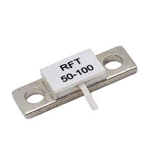 ROHS certificated high power high isolation low insertion loss  Rftyt ceramic chip resistor 33 50 100 ohm 5W RF flange terminal