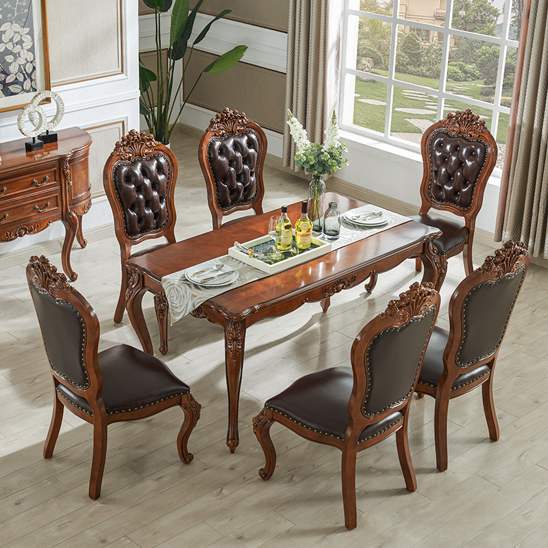 American Style Antique Dining Table For Dining Room Hotel Furniture AA287