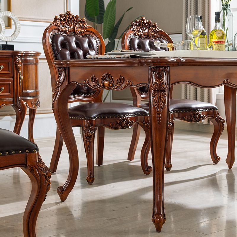 American Style Antique Dining Table For Dining Room Hotel Furniture AA287