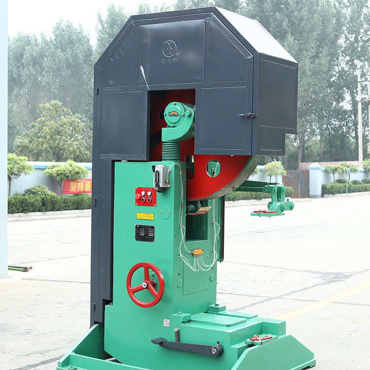 High precise log saw firewood cutting band saw machine