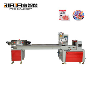 pillow pack chocolate wrapping machine milk candy floss candy packing machine