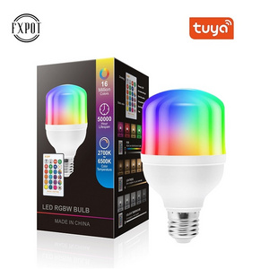 Fxpot Smart Led Light Low Price  Home Bulb RGB Dimming 9w 12w 15w Remote Control E27 Led Bulb