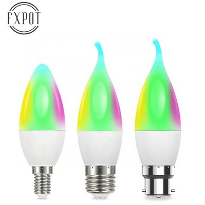 FXPOT Smart Led Light High Quality Wholesale Bedroom Living Room Remote Control RGB Dimming LED Light E27 Smart Bulb