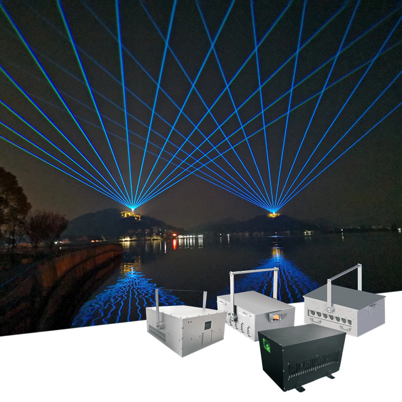 3W Laser Light Blue Light Laser 3D 5W Rgb Animation Laser Light With Logo For Sale