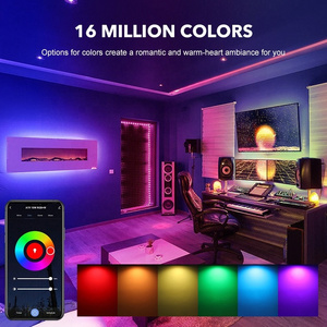 Fxpot Smart Led Light 11W Dimmable  APP Wireless Sunrise Sunset RGB Group Control Music Magic Home  Smart Phone