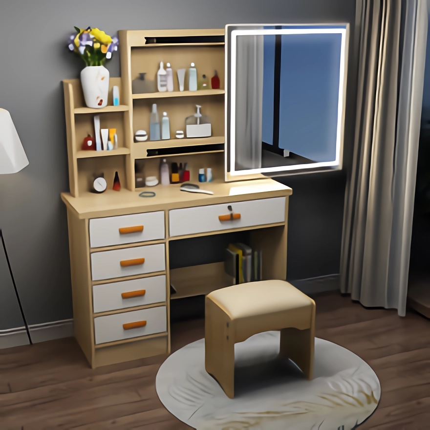 Bedroom dressing table with shelves and drawers makeup table multi functional dressing tables furniture sets bedroom