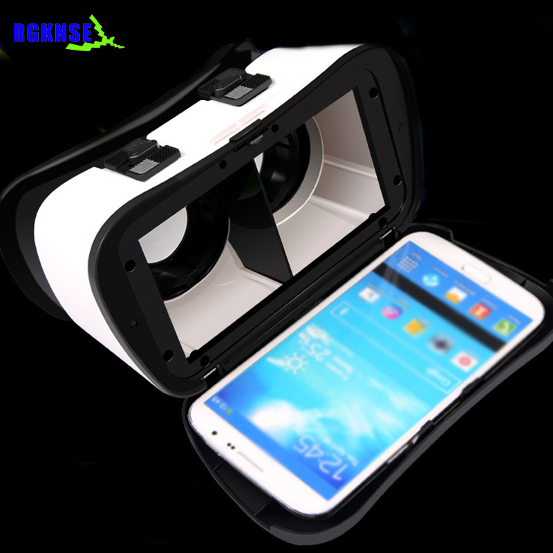 VR Case 5 Plus cardboard vr glass Virtual Reality 3D Glasses with wireless Remote/Gamepad Home Theatre 3D Video