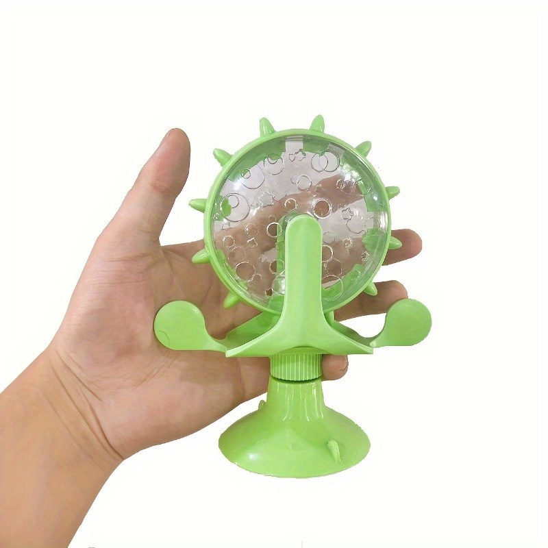 Interactive Treat Leaking Toy For Cat Small Dogs Slow Feeder Dispenser Puppy Funny Rotatable Wheel Kitten Accessories