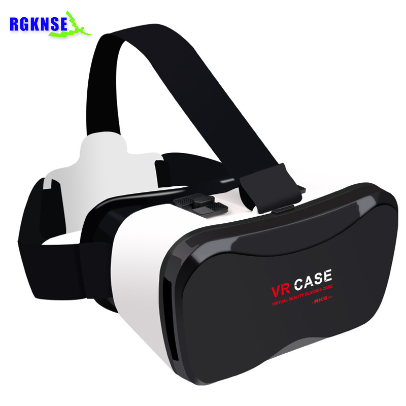 VR Case 5 Plus cardboard vr glass Virtual Reality 3D Glasses with wireless Remote/Gamepad Home Theatre 3D Video