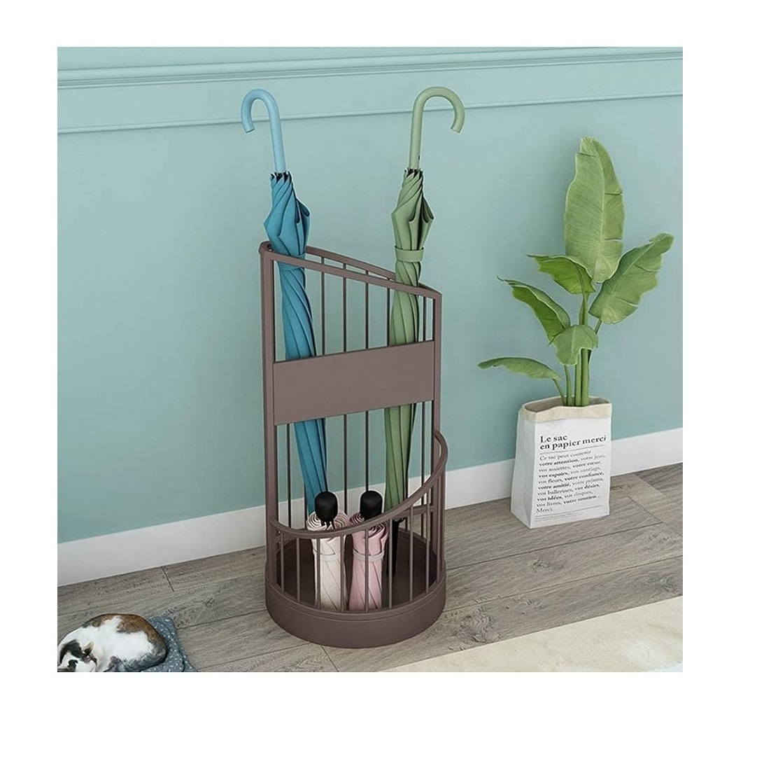 Cheap Price Umbrella Stand 3 Compartment Display Holder Rack Umbrella Stand Made in India Export Quality Bulk Quantity Handmade