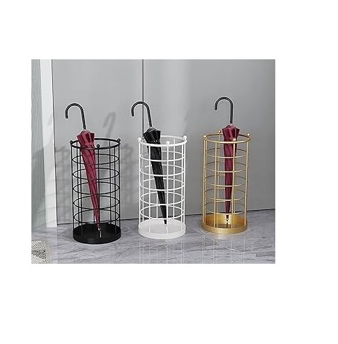 Cheap Price Umbrella Stand 3 Compartment Display Holder Rack Umbrella Stand Made in India Export Quality Bulk Quantity Handmade