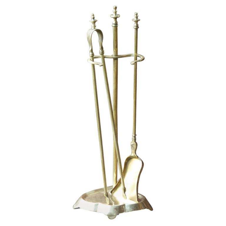 Modern Design Fireplace Tools Set Iron Tool Set and Holder Outdoor Fire set Fire Pit Stand Rustic Tongs Shovel & Poker