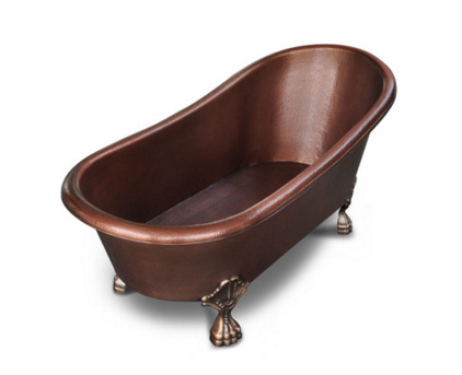 RGN Copper Bath Tub with nickel inner with polish outer hand made copper bathroom tubs manufacturer of bath tub