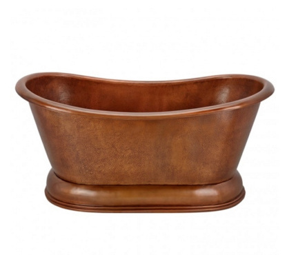 RGN Copper Bath Tub with nickel inner with polish outer hand made copper bathroom tubs manufacturer of bath tub