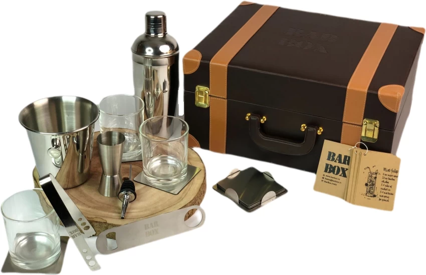 Kitchen & Tabletop Shaker Set Measuring Jigger Stainless Steel Martini Bartender Kit With All Bar Accessories Sets Tools