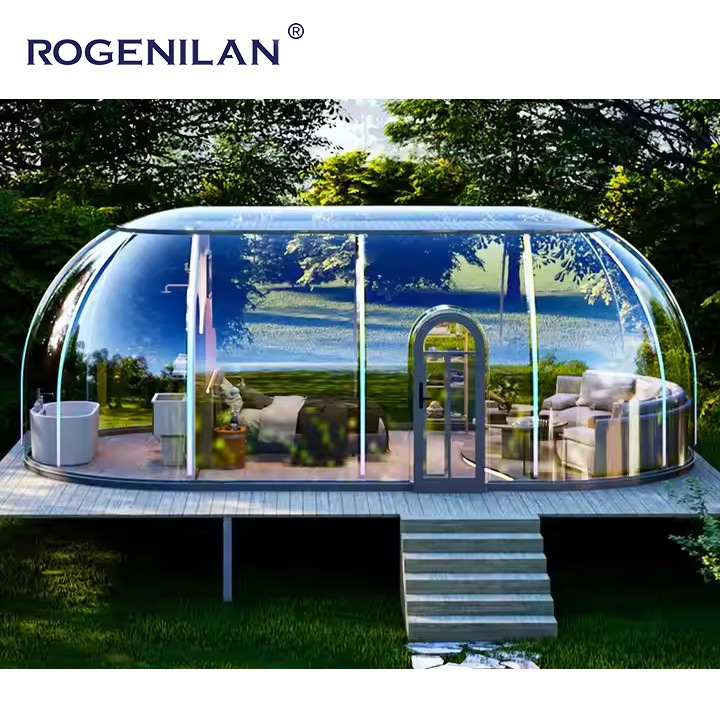 Star Capsule House PC Home Dome Transparent Glamping Pod Dome Tent For Dining /Cafe/ Resorts/ Villas/ Camping/ Restaurant