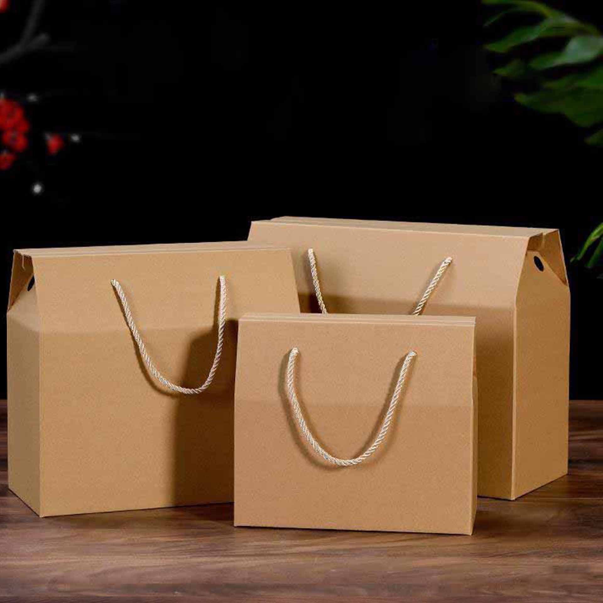 Manufacturer Brown Corrugated Board Hanging Paper Packaging Boxes Universal Size for Candle packaging