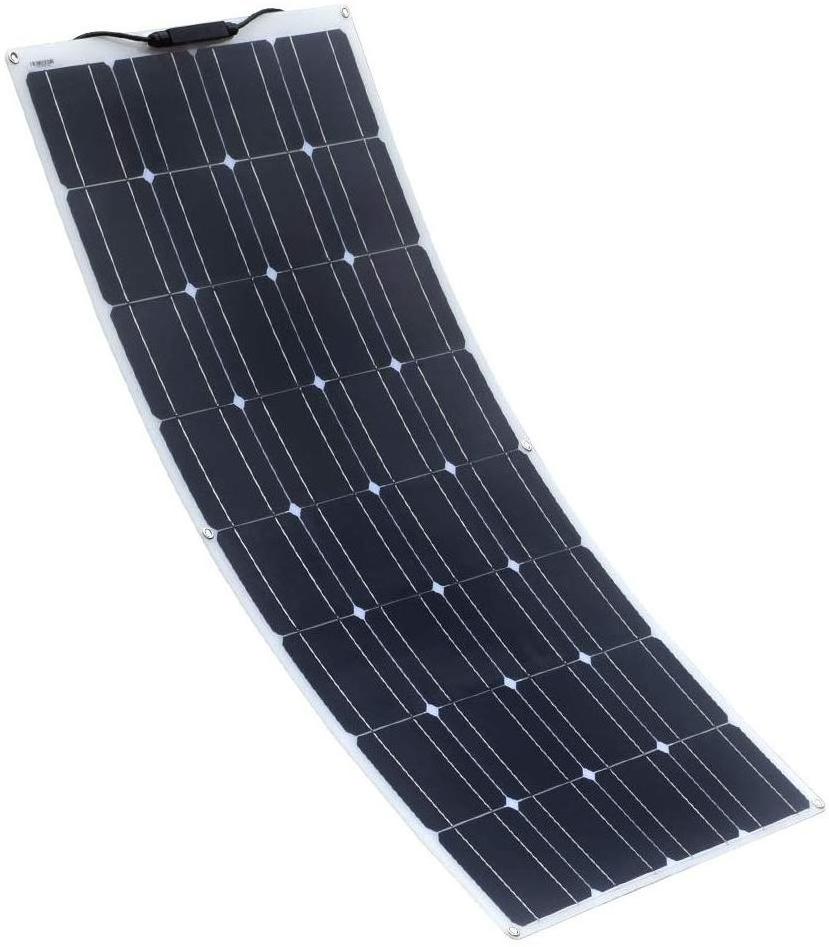 dgsunlight 100W 16V semi-flexible monocrystalline cell portable solar panel for 12V battery