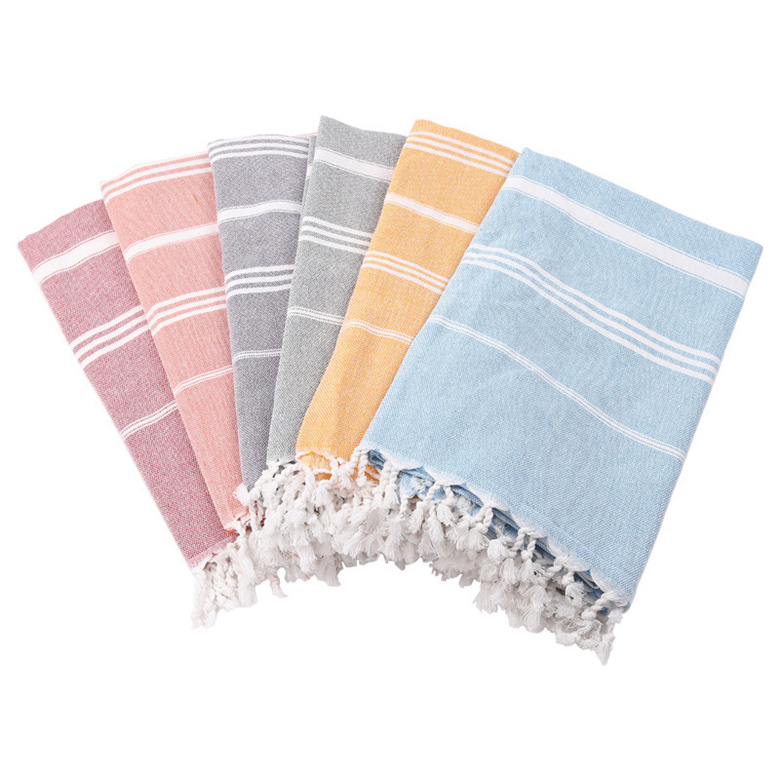 Large Size 100% Cotton Turkish Beach Towel Wholesale