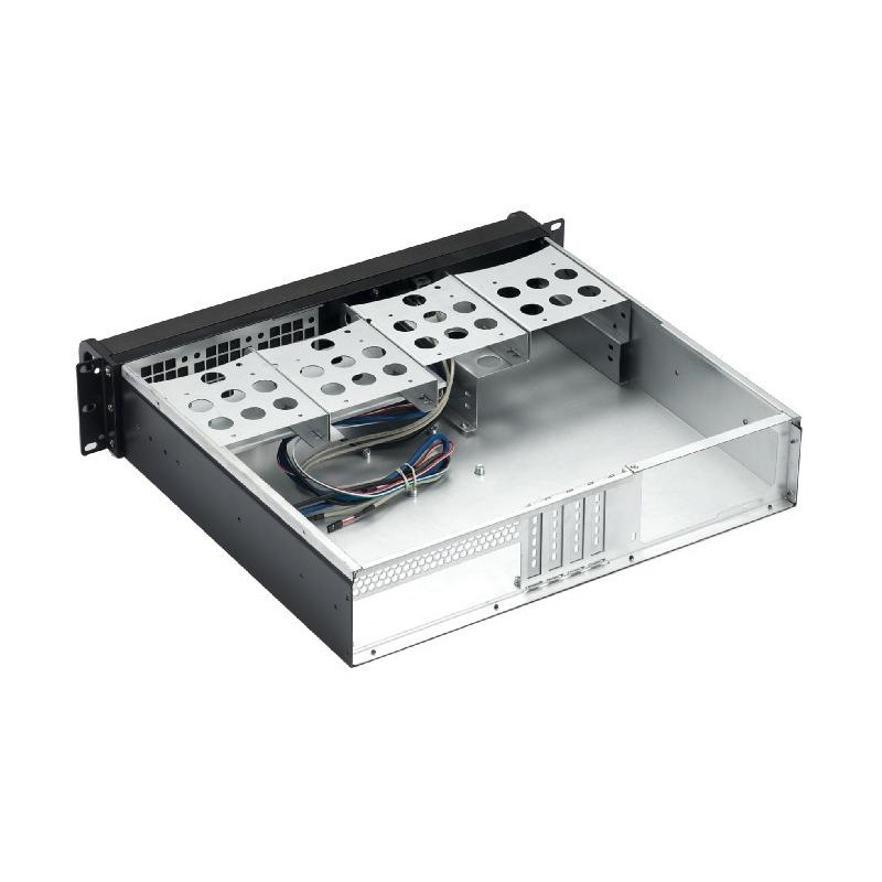 8025 Cooling Fan Vertical PCI Expansion Slot 3.5'' HDD ATX/2U Power Rack Mount Server Chassis 2U Server Case