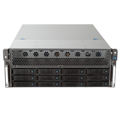 Custom 4U 12 Bay 24 Bay Rackmount Server Case Redundant PSU 6GB 12GB 4U Hot Swap Server Chassis