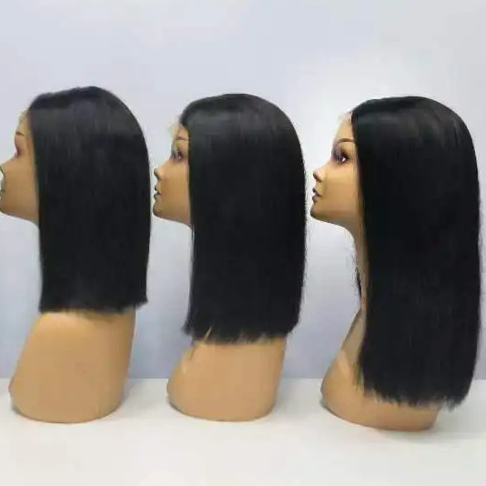 Cheap Affordable Wigs 2x6 4x4 Lace Closure Bob Glueless Wigs Natural Black Piano Color Wig for Black Women