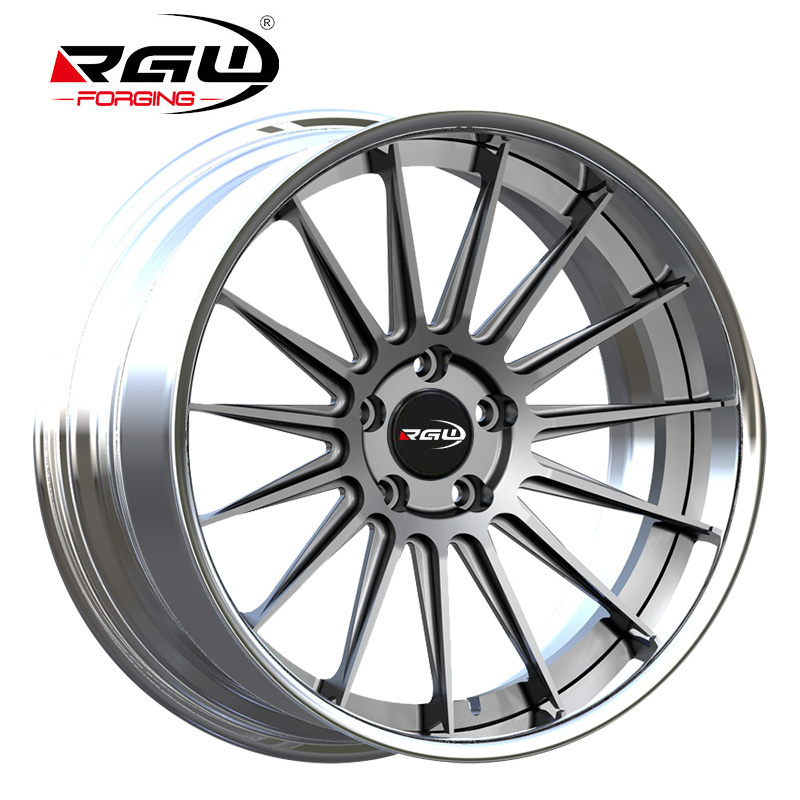 2021 Luxury Oem Staggered 5 6 Hole Alu 20x14 Gold 20 Inch Forged Mag Concave Chrome Deep Dish Car Alloy Wheel Sports Rims 20Inch