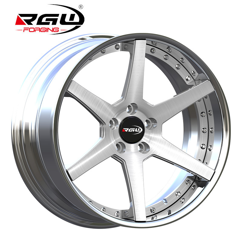 Style 37 Chrome Jantes Rines 5*120 18x10 19x8 19x9.5 21x11 Llanta 18