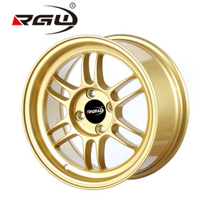 LH07 Aluminum 4Holes Jantes 4x114.3 4x100 Offset Aro 4 Holes Mags Size 14 Inches Rin Rines Car Alloy Wheels 14 Inch Rims