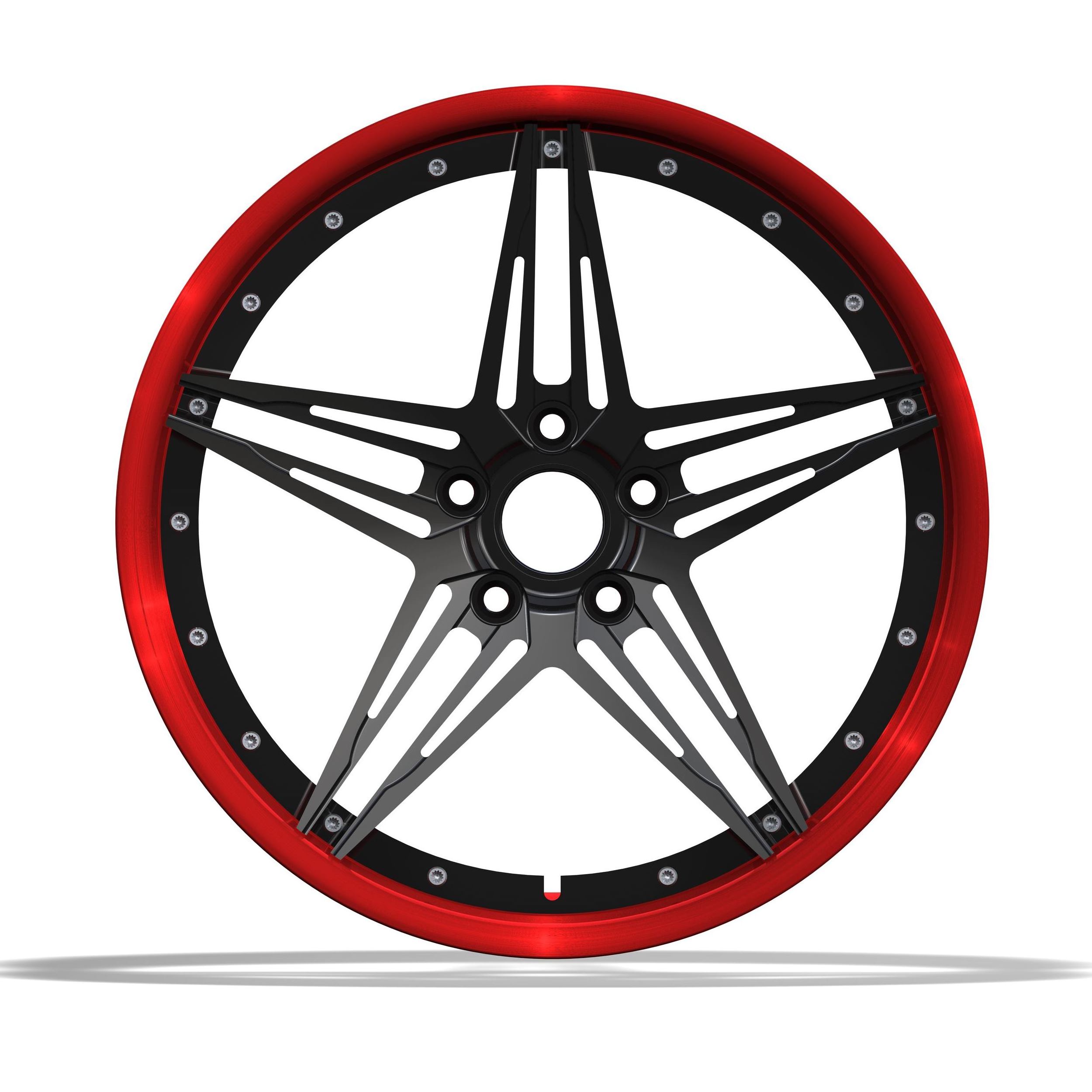 New Rines 100 5 Spoke Ruedas Concave Passenger Sport Aluminum Alloy Wheel 20