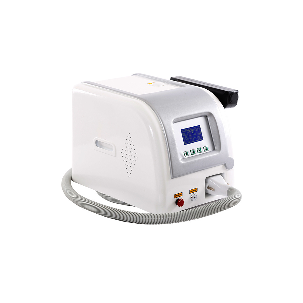 Portable Q switched nd yag laser carbon peel laser for black head and white head removal machine