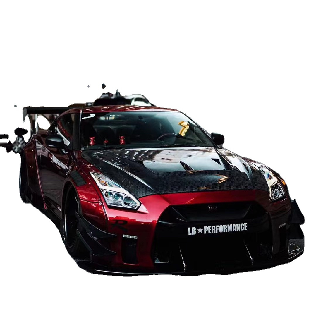 Hot 2022 products GTR r35wide bodyki body kit For Nissan GTR R35 front and rear bumper spoiler