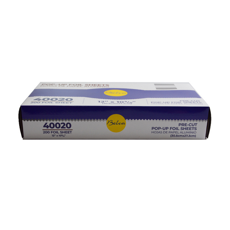 aluminium rollo de papel de aluminio household aluminium foil roll 200 pop up foil sheet