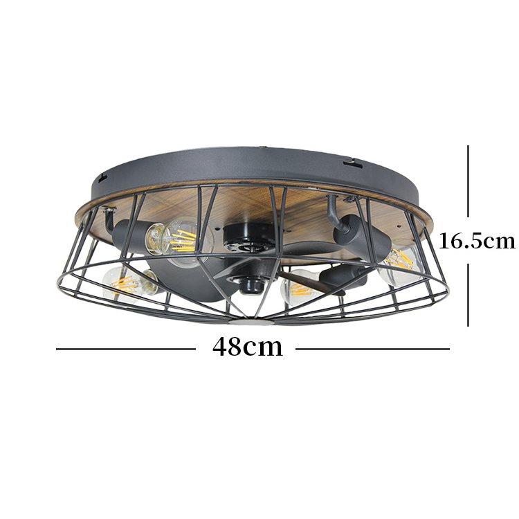 CHINA Factory Direct Modern Remote Control living room ceiling fan with lights modern ceiling fan lights