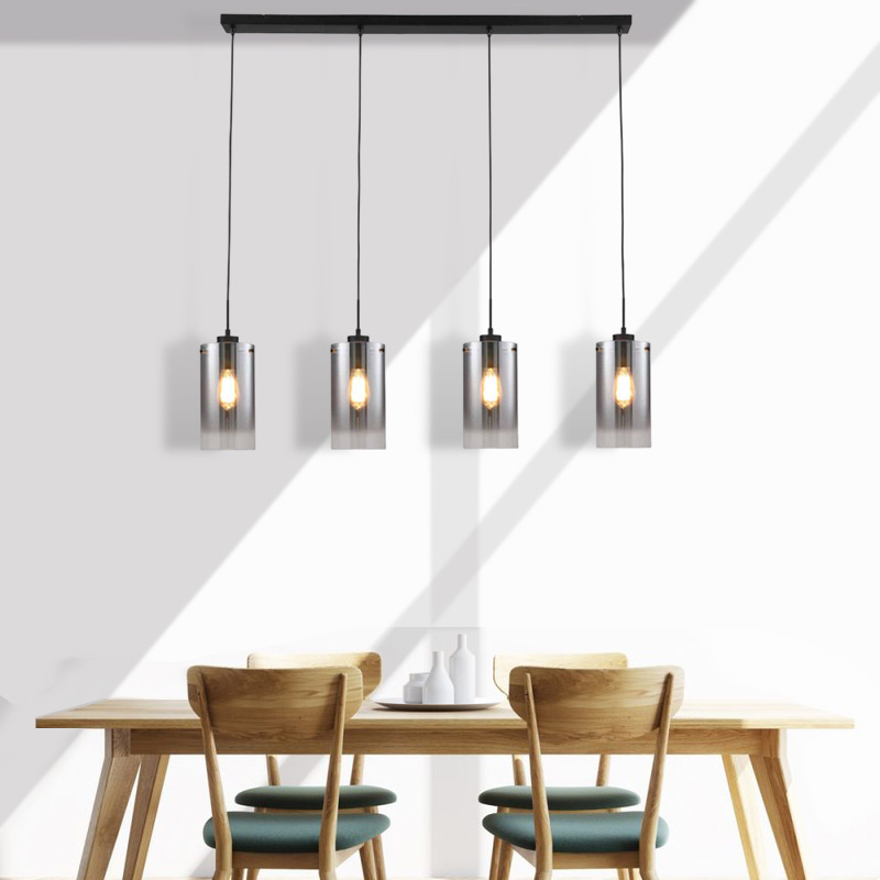 Wholesale dining room chandelier Glass hanging Light Nordic Designer modern led Pendant Lamp fixture