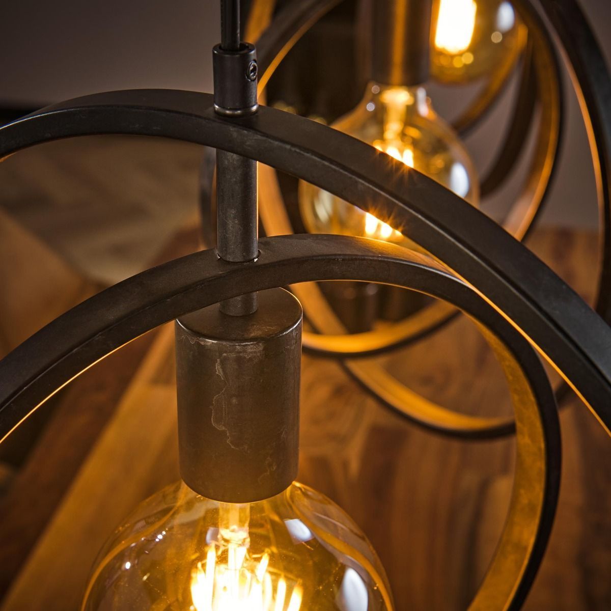 Hot Sale Netherlands Style Industrial Lamp Iron Pendant Light Hotel Living Room Hanging Led Chandelier