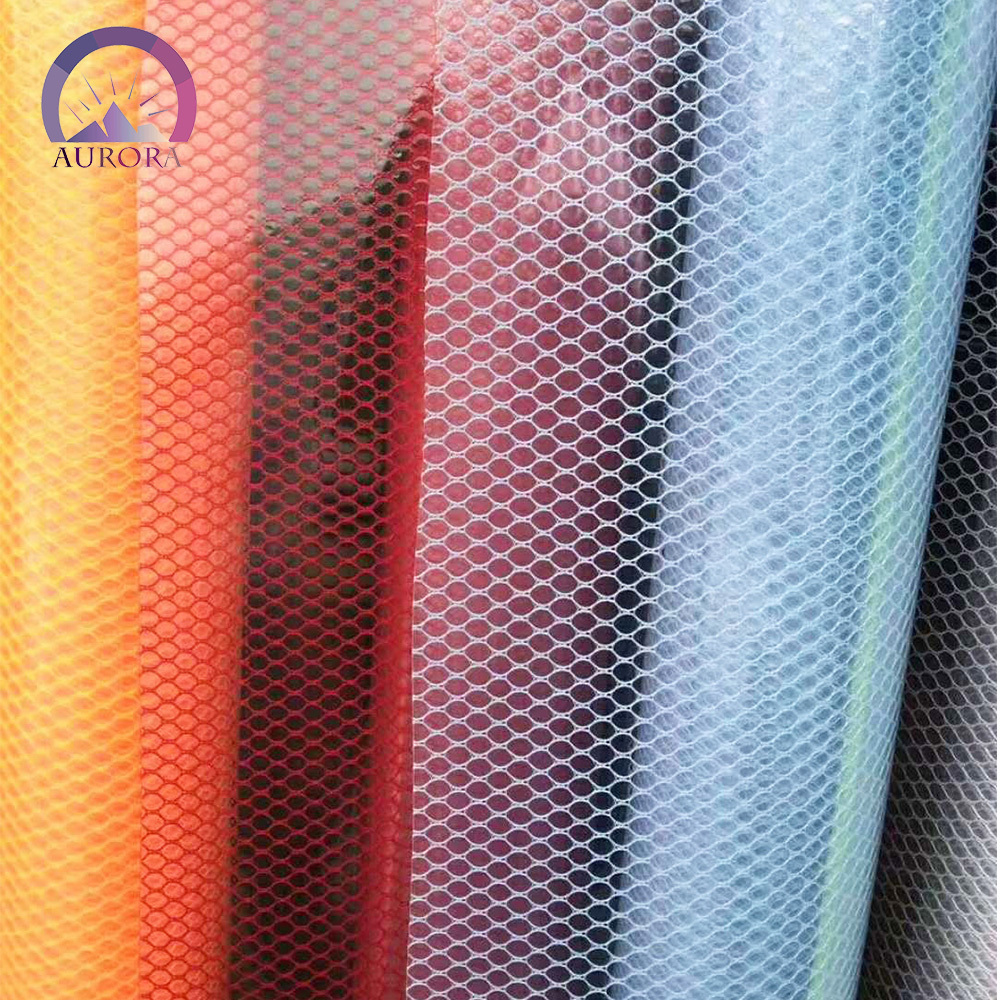 AUC-19005 double side PEVA Coated Mesh Fabric