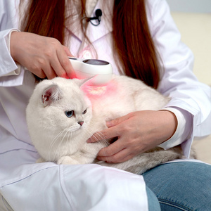 Cold Laser Therapy 650nm 808nm Veterinary Use Animals Pets Dogs Cats Injury Pain Relief Device