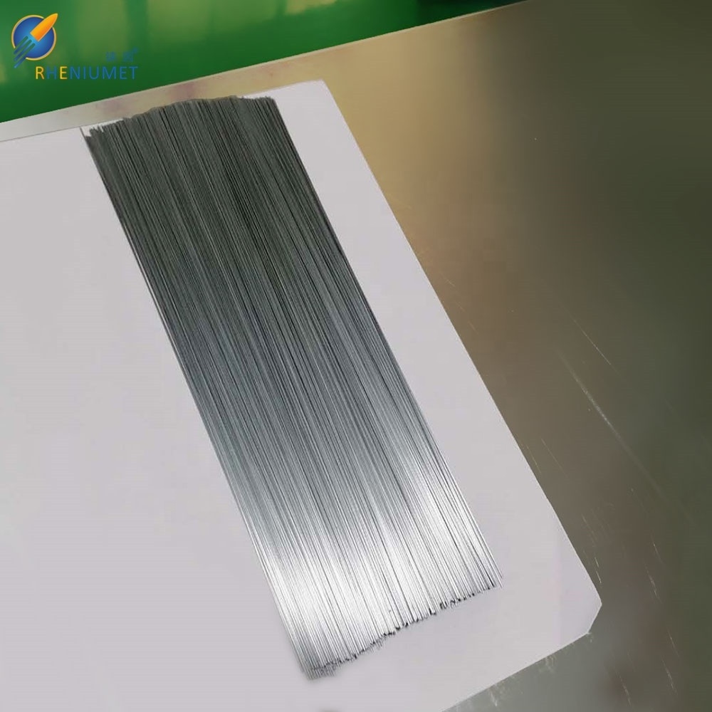 Dia0.21mm MoRe47.5% wire for Medical implant molybdenum rhenium materials,molybdenum rhenium alloys wire Custom processing