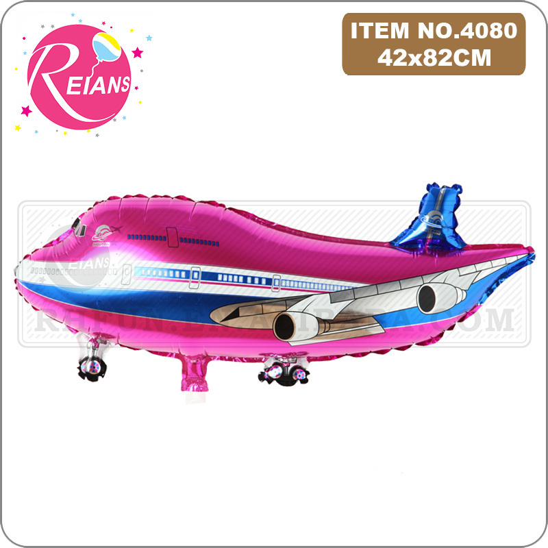 Large Air bus Plane Foil Balloons Cartoon Birthday Wedding Decoration Globos Party Supplies Inflatable Air Balls For kids Gifts