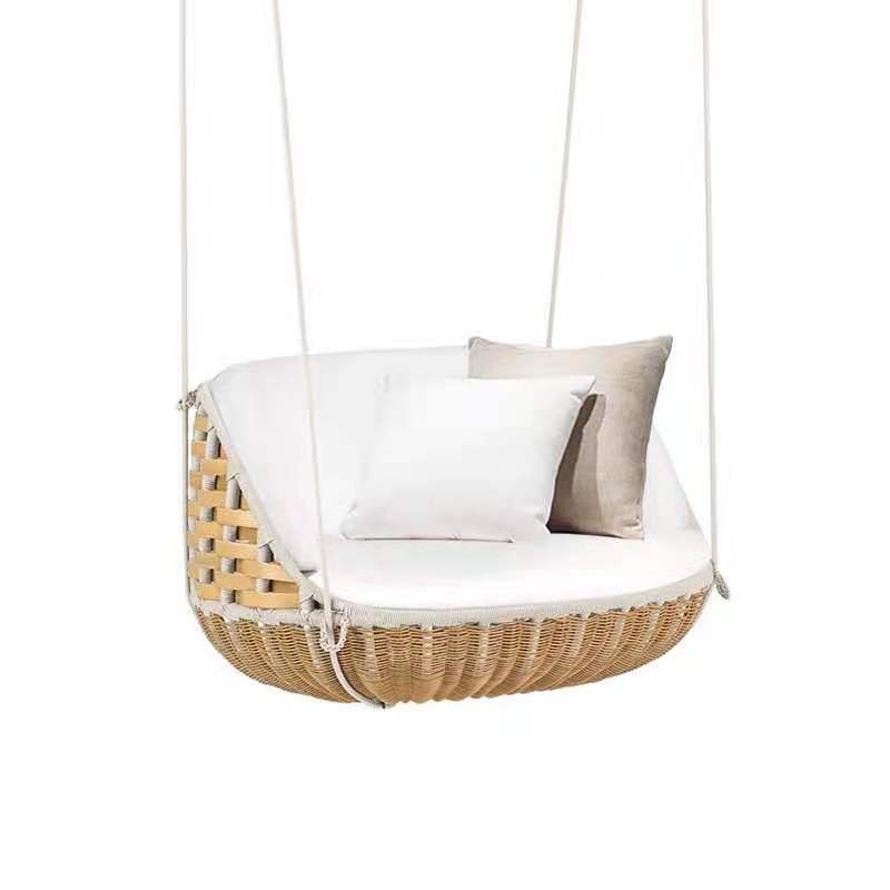 outdoor rattan furniture Round Hang Swing  Kids Hanging Swing Chairs Egg Swing