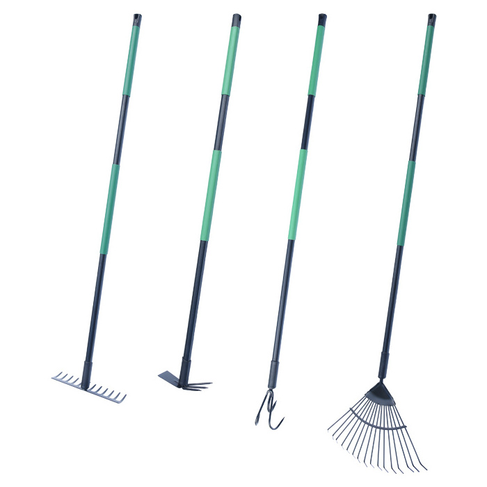 Wholesale Chinese High Quality Carbon Steel Garden Landscaping Garden Bow Fork  Digging Hoe Spade Tools